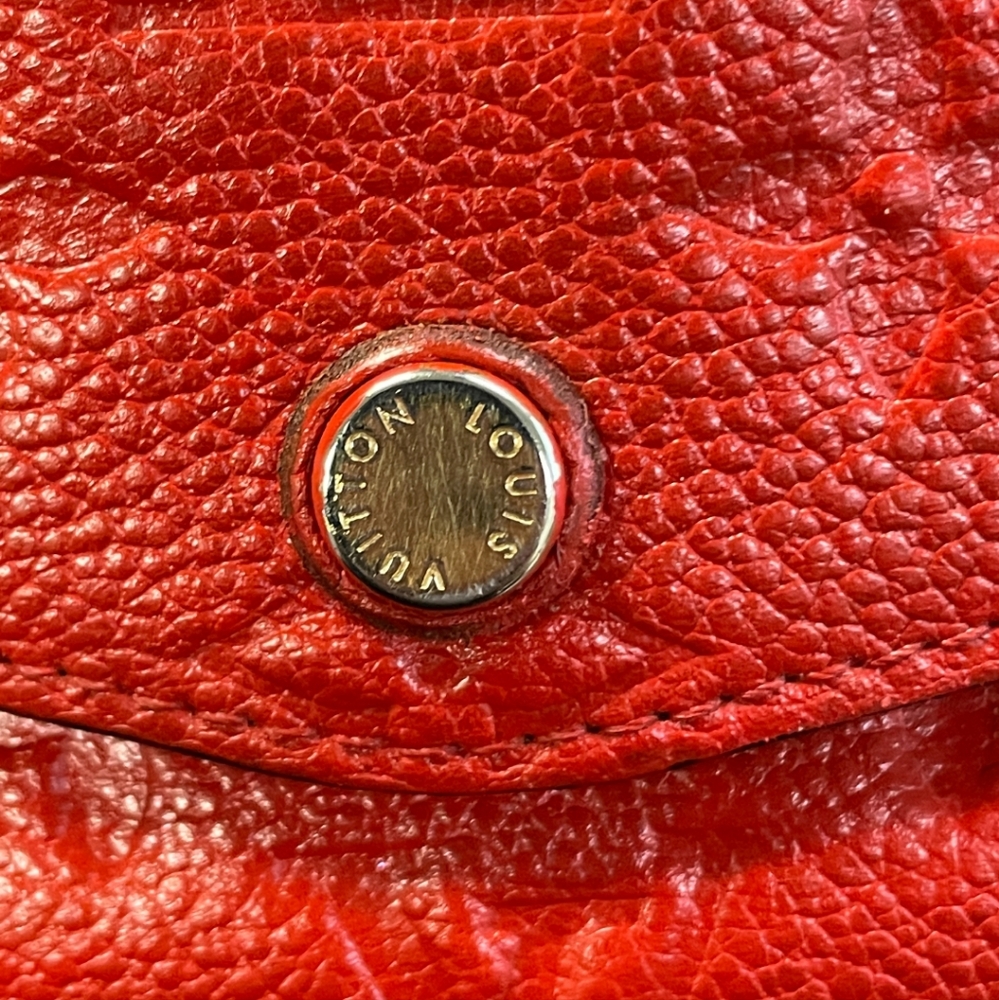 Louis Vuitton Portefeuille Curieuse Empreinte Red Wallet 2in1 - Picture 16 of 17